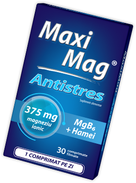 MaxiMag Antistres 30 comprimate filmate