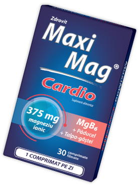 MaxiMag Cardio 30 comprimate filmate