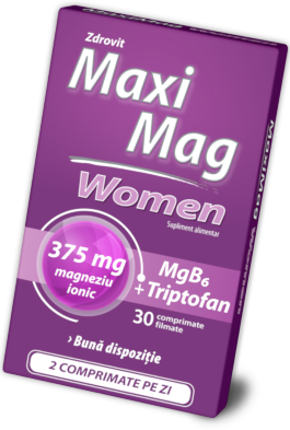 MaxiMag Women 2 comprimate pe zi